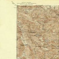 Mapa Topo - MT Constance Washington Quad - USGS - 27. - Sjajni satenski papir