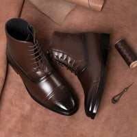 KatAlem muške kožne košarkaške cipele muške cipele Klasične poslovne kožne cipele modne casual visoke