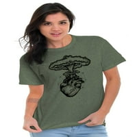 Srčana nuklearna eksplozija Simbolična muška grafička majica Tees Brisco Marke 5x