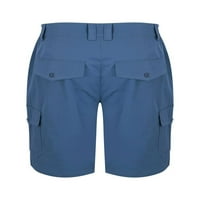 HAITE MAN Ljetne kratke hlače Cargo kratke hlače High Squik Dno Odmalini Mini pantalone za odmor Ripstop
