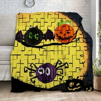 Halloween Dekorativna pokrivačica-monstrum pokrivač za spavaću sobu DEKORA DNEVNOG SOBA, 287