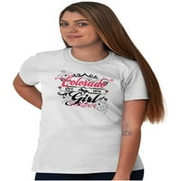 Kolorado Fancy Feminine Filine Womens Grafička majica Tees Brisco Marke