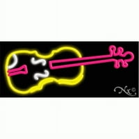 Poslovni neonski znak - Logo violina