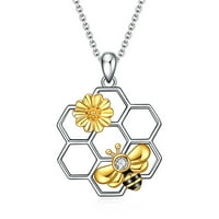 Mala pčela sa saćenim ogrlica za djevojčice