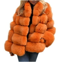 Zimska topla labavi jaknu za žene plus size
