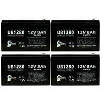 - Eaton Powerware 9125- Zamjena baterije - UB univerzalna zapečaćena olovna kiselina - uključuje f do F terminalne adaptere
