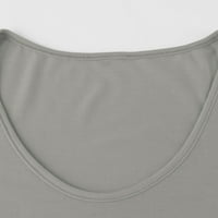 Fonwoon Women Ljeto Modni kratki rukav V-izrez za ispis ležerne bluze, ljetni plus veličina labavi montažni