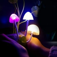 Kreativna gljiva LED avatar noćni lagani senzor lampica lampica