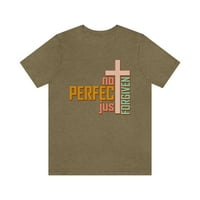 Nije savršena samo oproštena košulja, Biblija Tee, Jesus Faith Kratki rukav Tee