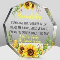 Akrilni ukrasi - Pokloni prijateljstva za prijatelje Pokloni za vašu najbolju prijatelju Sestrinske