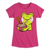 Instant poruka - Kawaii - Žabe Love Ramen Noodles - Majica za kratki rukav Majica malih rukava