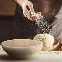 Kuhinjski materijal Rattan Wicker Bakeware Fermentation Hleb Otpornost na košare Hrulje košarice Krpom