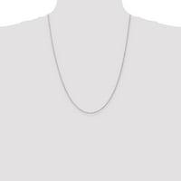 Ogrlica lančana lanaca Auriga 14K bijelo zlato za žene