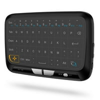 H Bežična tastatura puna dodirna tastatura daljinski upravljač tipkovnice miša sa velikim povratnim informacijama o padu za dodir za laptop Smart TV Android