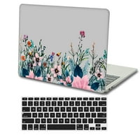 Kaishek Zaštitna futrola za - otpustite MacBook PRO S sa XDR ekran tipa C + crni poklopac tastature