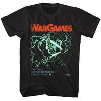 Wargames Jedini pobjednički potez Muška majica omogućava reprodukciju Sci-Fi-fi-fi-fi-fi-fi