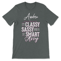 Andrea Name majica za žene - Clasy Sassy Smart Assy