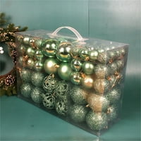 Anvazise Christmas Ball Shatseof Cutes PS Garland vijenac za vijence za višanje za kućni voćni zeleni