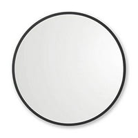 30 30 Crna gumena ugrađena ogledalo