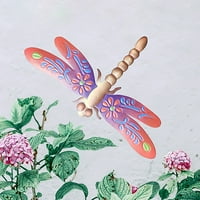 Zmaj-leteći ukras za ukrašavanje kovanog i zidnog vrtlarnog ukrasa vanjski gvožđe unutarnji viseći