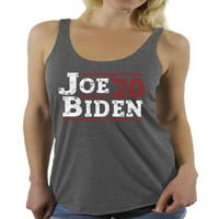Awkward Styles Joe Biden Racerback Tank za žene Joe Biden Patriotski tenk za ženu Joe Biden majica za
