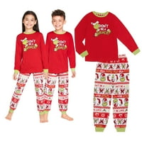 Grinch odgovara porodici Božićne porodice Pajamas Unise Sleeper