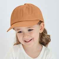 Dječji dječaci Djevojke Vanjski bejzbol kapa za bejbol, dječji šešir Podesiva dječji šešir za dječake Djevojke Zaštita od sunca