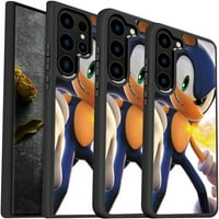 Kompatibilan sa Samsung Galaxy S ultra 5g futrola za telefon Matte Hard Back & Soft Edge Sonic The Hedgehog