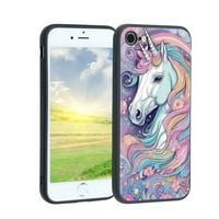 Pastel-Unicorn-Dreams-Torbica, deginirani za iPhone Se Case Muške žene, fleksibilna silikonska udarna futrola za iPhone se