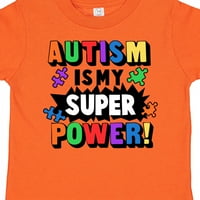 Inktastični autizam je moja super snaga s puzzle poklon majica malih malih majica ili majica mališana