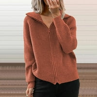 Duks kaputi za žene plus veličine Ženski dugi džemperi KARDIGAN Džemper Najbolja odjeća Casual Cardigan