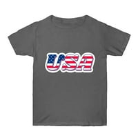 Aaimomet ženska majica Neovisnosti Žene Grafičke majice za žene Top CrewNeck kratki rukav USA Print