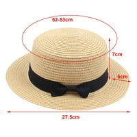 Prozračiva kape za žene Muške Dječje djevojke Dječaci ljetni fedora slama šešira široka disketa za sunčanje