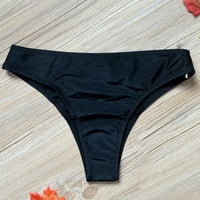 Aaiymet ženska bikinija dna puna pokrivenost plivanje dna srednje struka kupaćih kupaćih kupaćih kupaćih kupaca dno, crne s