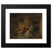 Ferdinand de Braekeleer Black Modern Framed Museum Art Print pod nazivom - Dostava