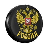 Prilagođena ruska empire zastava rezervni poklopac guma za Mitsubishi Pajero Rusija ponosni zaštitni kotač za automobile 14 15 16 17