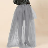 Skorts suknje za žene Dressy Tulle Half suknja Vintage modna povremena suknja