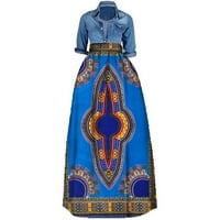 Bintarealwa afrički stil ženski visoko struk dužina gležnjaka SIGHT106