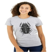 Drevna egipatska skarab Beetle ženska majica Dame Tee Brisco brendovi 2x