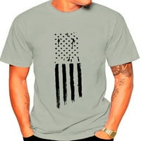 Bomotoo Modne američke zastave Majice za muške ljeto labave casual kratkih rukava Sports Tee Pulover Neovisnosti Dan majica Bluze