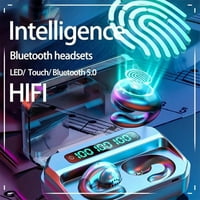 TWS Bluetooth slušalice Sportske bežične slušalice sa MIC vodootporne kostiju ušima za kosti Ruke, HIFI