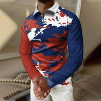 Leey-World Polo majice za muškarce, Ležerne prilike Ležerne prilike, košulja s dugim rukavima, majica