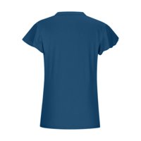 Francuska Dimple ženska modna modna čvrsto boja casual majica kratkih rukava s kratkim rukavima