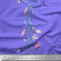 Soimoi pamučna kambrična tkaninska odlazi i divlji cvijet od tiskani šivanje tkanine široko