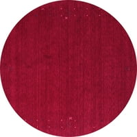 Ahgly Company u zatvorenom okruglom sažetkom ružičaste suvremene prostirke savremene površine, 3 'runda