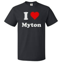 Heart Myton majica - volim Myton Tee poklon