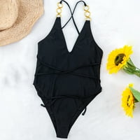 VEDOLAY WOMENS PLUS size kupaći kostim plus veličina kupaći kostim za kupanje za žene Tummy Control kupaći kostimi, crni s