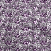 Onuone pamuk poplin ljubičasta tkanina životinjska koža haljina od tkanine tkanine od dvorišta Wide-9A