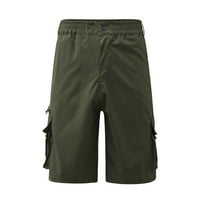 Adviicd Spande kratke hlače Muški kratke hlače Ležerne sportove sa džepovima sa zatvaračem elastičnih
