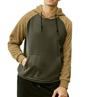 Yubnlvae muški casual patentni zatvarač džemper s velikim veličinama